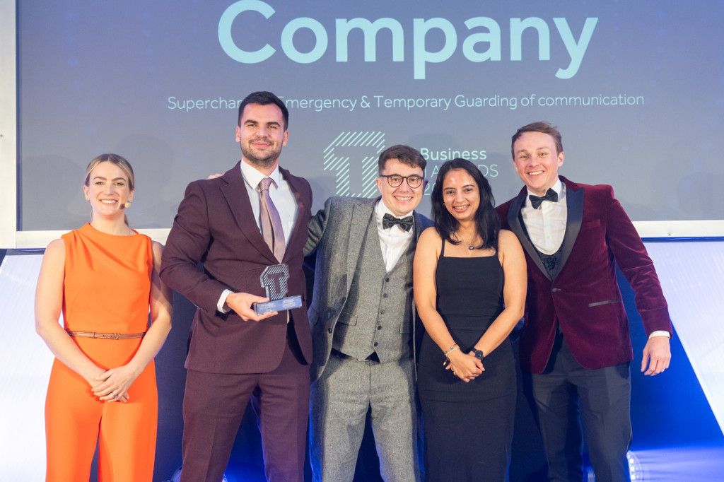 UK Business Tech Award winners